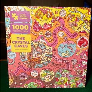 Magic Puzzle Crystal Caves 1000 Piece Puzzle
